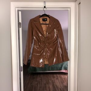 Patent Leather Blazer (SOLD)